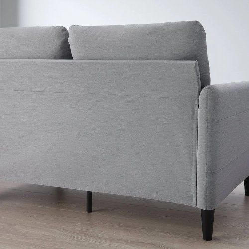 IKEA ANGERSBY sofá de 2 plazas Knisa gris claro 137x84 cm