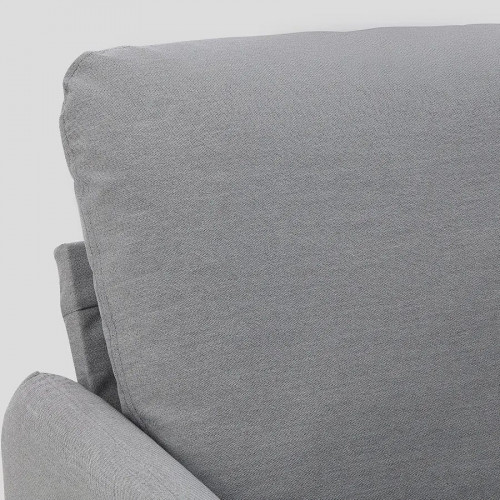IKEA ANGERSBY sofá de 2 plazas Knisa gris claro 137x84 cm