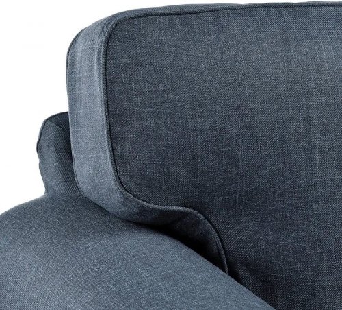 IKEA EKTORP sofá de 3 plazas Hakebo oscuro