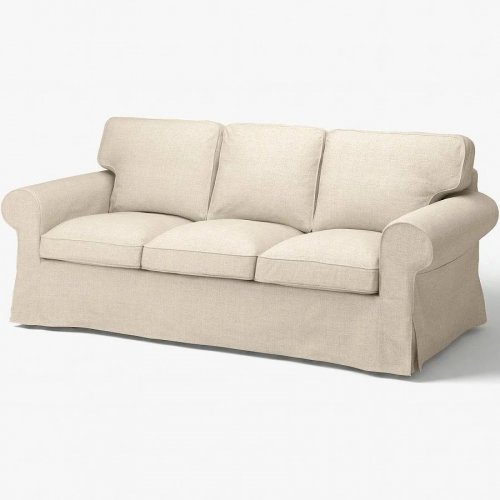 IKEA EKTORP sofá de 3 plazas Kilanda beige claro ancho 218 cm
