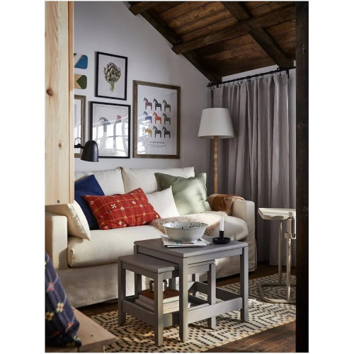 IKEA HYLTARP sofá de 2 plazas Gransel natural 182 cm