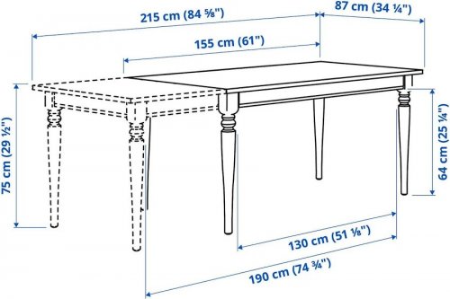 IKEA mesa extensible
