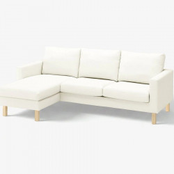IKEA SALTSJÖBADEN sofá 3 plazas con chaiselongue
