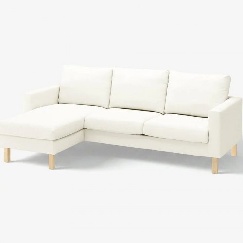 IKEA SALTSJÖBADEN sofá 3 plazas con chaiselongue