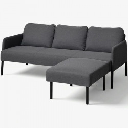 IKEA sofá 3 plazas con chaiselongue
