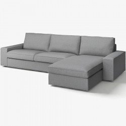 IKEA sofá de 4 plazas con chaiselongue