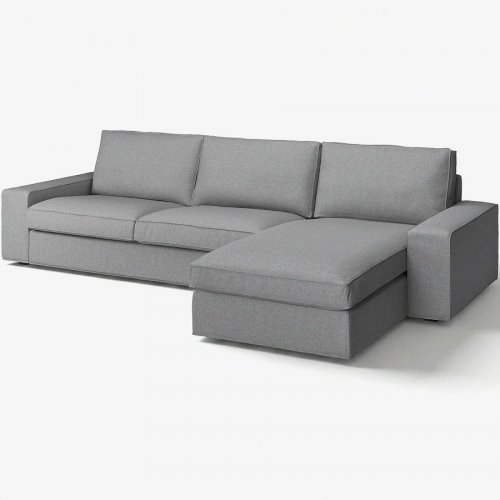 IKEA sofá de 4 plazas con chaiselongue