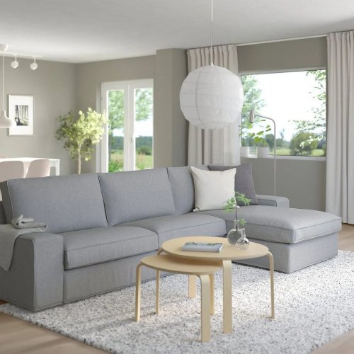 IKEA sofá de 4 plazas con chaiselongue