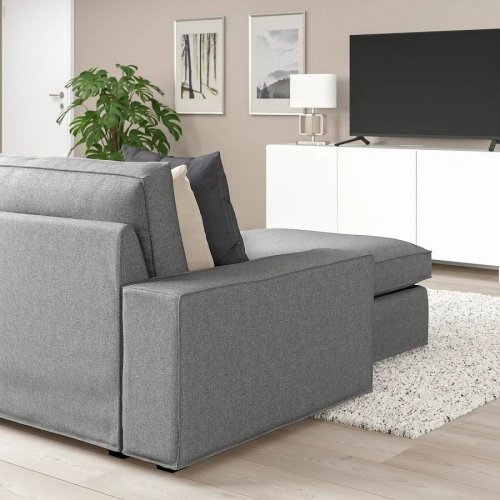 IKEA sofá de 4 plazas con chaiselongue