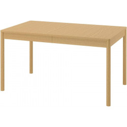 IKEA TONSTAD mesa extensible chapa roble 140/196x85 cm
