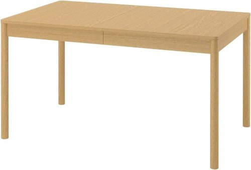 IKEA TONSTAD mesa extensible chapa roble 140/196x85 cm