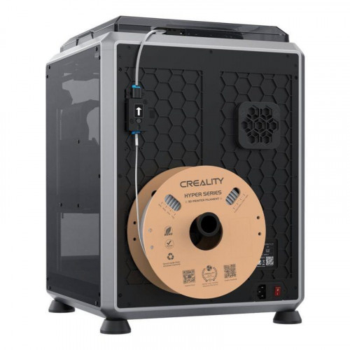 Impresora 3D Creality K1C Cerrada 22x22x25 cm WiFi Purificador de Aire Ventana de Visión