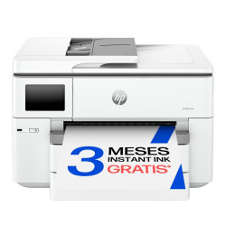Impresora A3 multifunción HP OfficeJet Pro 9730e, Fax digital, Wi-Fi, compatible con Instant Ink Blanco