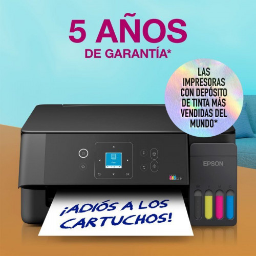 Impresora inyección de tinta Wi-Fi Epson EcoTank ET-2920 multifunción color