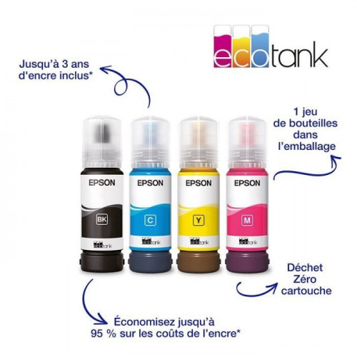 Impresora Multifunción EPSON EcoTank ET-2861 WiFi Tinta Sin Cartuchos