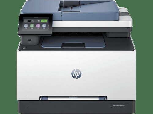 Impresora multifunción láser - HP LaserJet Pro 3302sdw, Wi-Fi, Impresión a doble cara, Pantalla táctil CGD, Wolf Pro Security, Gris