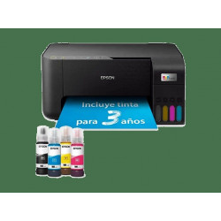 Impresora multifunción tinta - Epson EcoTank ET-2865, Serie 2860, Color, Tinta recargable, Negro