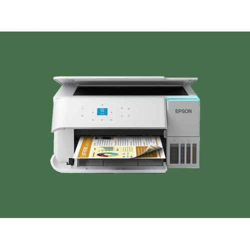Impresora multifunción tinta - Epson EcoTank ET-2956, ET-2950 series, Inyección de Tinta, WiFi, Escáner y Copia, A4, Blanco