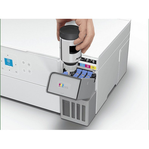 Impresora multifunción tinta - Epson EcoTank ET-2956, ET-2950 series, Inyección de Tinta, WiFi, Escáner y Copia, A4, Blanco
