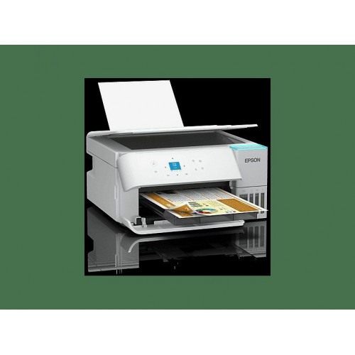 Impresora multifunción tinta - Epson EcoTank ET-2956, ET-2950 series, Inyección de Tinta, WiFi, Escáner y Copia, A4, Blanco