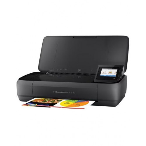 Impresora Multifunción HP OfficeJet 250 Mobile, WiFi, USB, color, impresión inalámbrica y móvil Negro