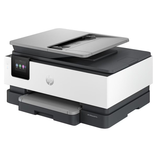 Impresora Multifunción HP OfficeJet Pro 8122e, Fax móvil, Wi-Fi, compatible con Instant Ink Blanco / Gris