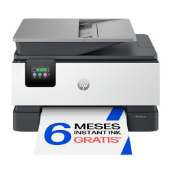 Impresora multifunción HP OfficeJet Pro 9122e, Fax, Wi-Fi, compatible con Instant Ink Blanco