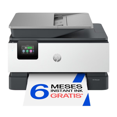 Impresora multifunción HP OfficeJet Pro 9122e, Fax, Wi-Fi, compatible con Instant Ink Blanco