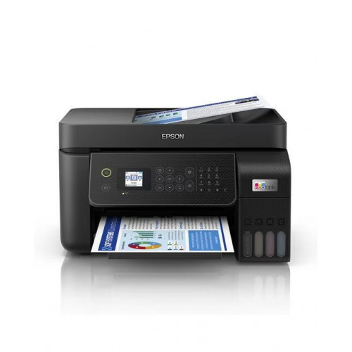 Impresora Multifunción rellenable tinta Epson EcoTank ET-4800, Fax, Wi-Fi Negro