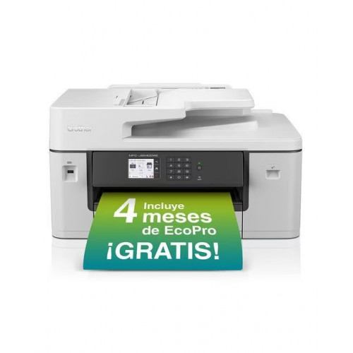 Impresora Multifunción tinta Brother MFC-J6540DWE, Fax Blanco