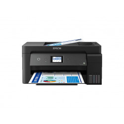 Impresora multifunción tinta - Epson Ecotank ET-15000, Impresión doble cara, Color, WiFi Direct, Fax, Negro