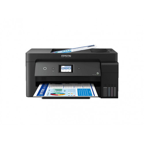 Impresora multifunción tinta - Epson Ecotank ET-15000, Impresión doble cara, Color, WiFi Direct, Fax, Negro