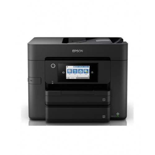 Impresora Multifunción tinta Epson WorkForce Pro WF-4830DTWF, Fax y Wi-Fi Negro