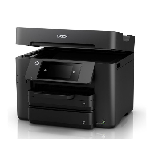 Impresora Multifunción tinta Epson WorkForce Pro WF-4830DTWF, Fax y Wi-Fi Negro