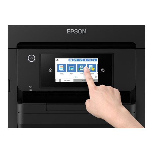 Impresora Multifunción tinta Epson WorkForce Pro WF-4830DTWF, Fax y Wi-Fi Negro