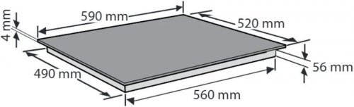 inducción Indesit isf13q60ne