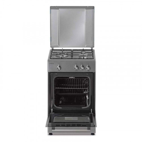 Infiniton CC57TAC Cocina de Gas 3 Zonas + Horno 43L Acero Inoxidable