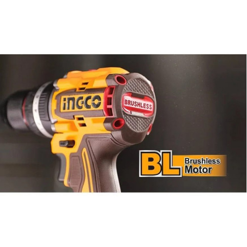 Ingco CIDLI20968E Taladro percutor Brushless 96Nm