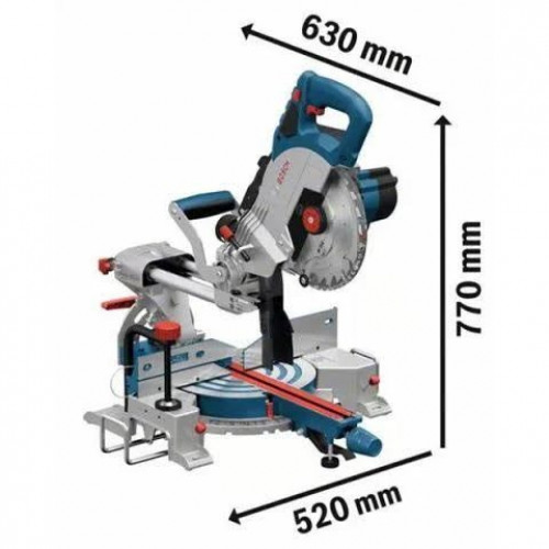 Ingletadora BITURBO a batería Bosch GCM 18V-216