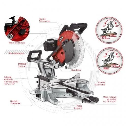 Ingletadora Telescópica SCR 315 W Stayer