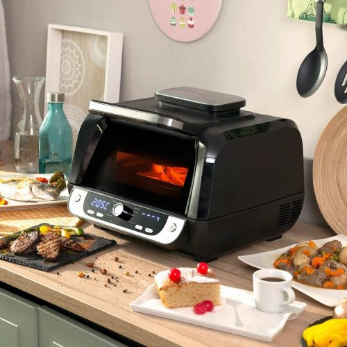 InnovaGoods Fryinn 12-in-1 6000 Freidora de Aire con Grill