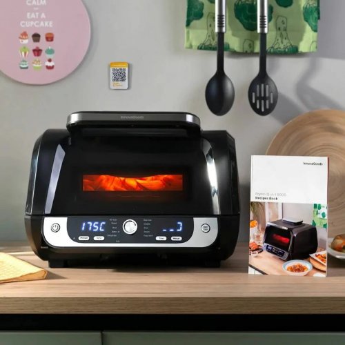 InnovaGoods Fryinn 12-in-1 6000 Freidora de Aire con Grill