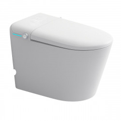 Inodoro Japonés ArteCristal Smart Arte Wash aroma in-tank color blanco con salida dual y cánula de limpieza automática y manual, higiene intima avanzada, función de secado y asiento calefactable