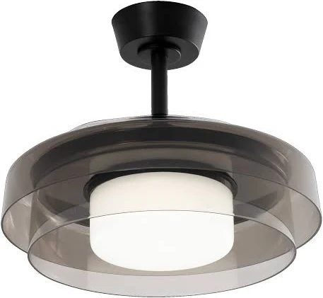 Inspire Ventilador de techo con luz silencioso dc 19w con mando ø90 cm