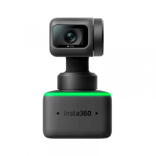 Insta360 Link Webcam 4k Impulsada por IA Negra