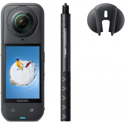 Insta360 X5 Negro medianoche | Paquete de Snowboard