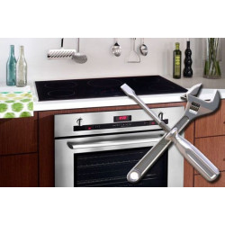 Instalación de Placa inducción y horno de cocina