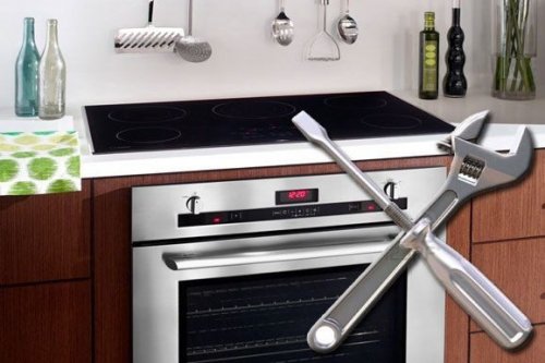 Instalación de Placa inducción y horno de cocina