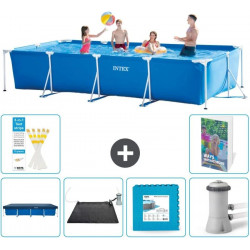 INTEX Piscina con estructura Rectangular