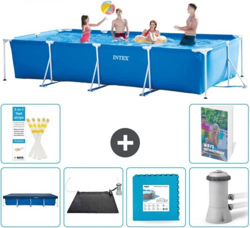 INTEX Piscina con estructura Rectangular